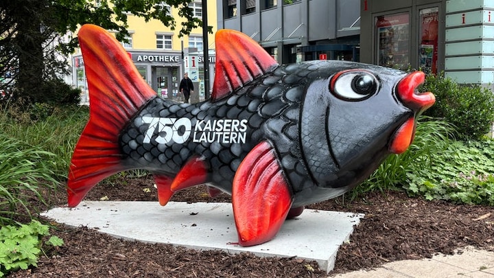 Der neue Fisch zum Stadtjubiläum.