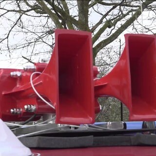 Mobile Sirenen im Einsatz beim Warntag