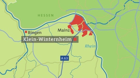 Karte Klein-Winternheim