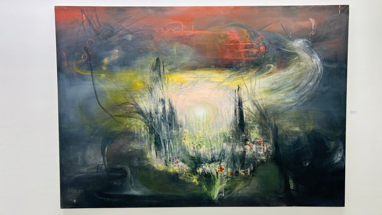 Christa Näher: "Wiesenbild", 2024