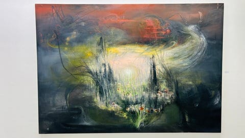 Christa Näher: "Wiesenbild", 2024