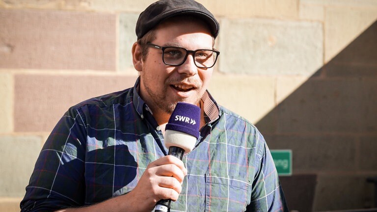 Michael Nagl (Bassbariton, Oper) beim Weindorf-Treff 2026 Stuttgart 
