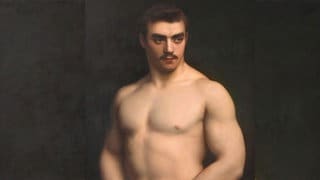 Gustave Courtois, Portait de Maurice Deriaz, 1907