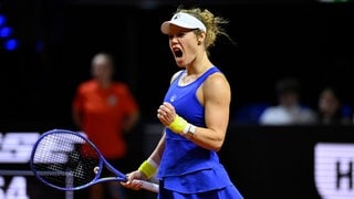 Mit einer konzentrierten Leistung am Montagabend ihr Auftaktmatch beim  Porsche-Tennis-Grand-Prix gegen die Bulgarin Wiktorija Tomowa mit 4:6, 7:6, 6:1 gewonnen