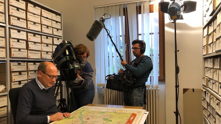 Im Frankfurter Institut für Stadtgeschichte wird auch die lokale Eisenbahngeschichte dokumentiert. 