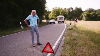 Erste Panne nach wenigen Kilometern: Mit dem Traktor in die Türkei