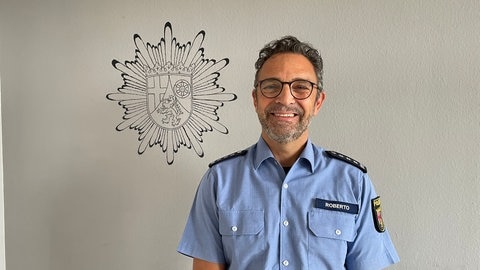 Der Mainzer Polizeisprecher Rinaldo Roberto.