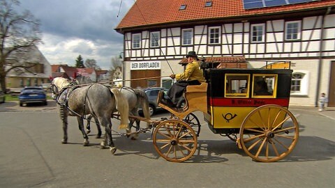 Postkutsche in Feldstetten