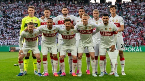 Die Startelf des VfB Stuttgart im DFB-Pokalfinale 2026