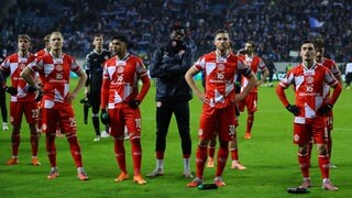 Frust bei Mannschaft und Fans nach der ersten Niederlage der Mainzer in der Conference League