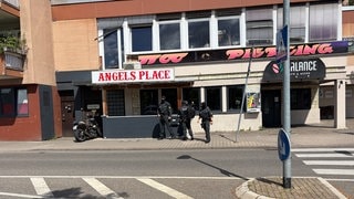 Polizeieinsatz bei den Hells Angels in Pforzheim