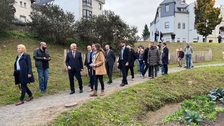 Bundespräsident Steinmeier zu Besuch in Andernach