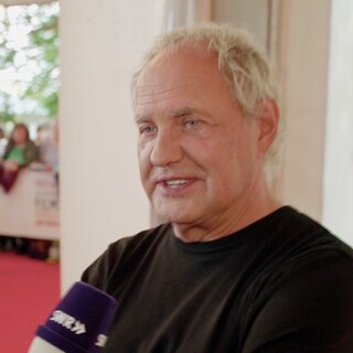 Uwe Ochsenknecht auf dem Teppich beim 21. „Festival des deutschen Films Ludwigshafen“.