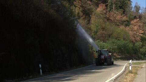 Der Waldbrand bei Zell am Harmersbach hat den Einsatz vieler Menschen viele Stunden lang gefordert - der Zusammenhalt im Ort ist groß 