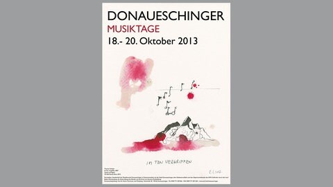 Donaueschinger Musiktage Plakat 2013