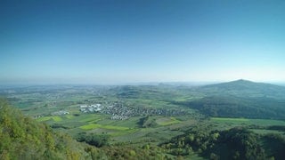Blick über das Hegau.