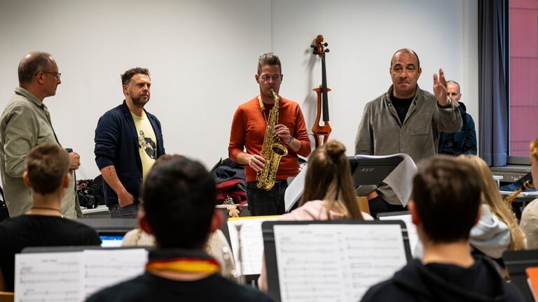 SWR Regiotour: SWR Big Band Workshop mit Schülerinnen und Schülern aus Schwäbisch Gmünd