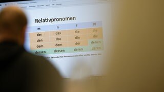 Symbolbild: Teilnehmer absolvieren einen Deutsch-Intensivkurs