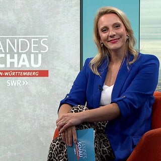 Moderatorin Jana Kübel