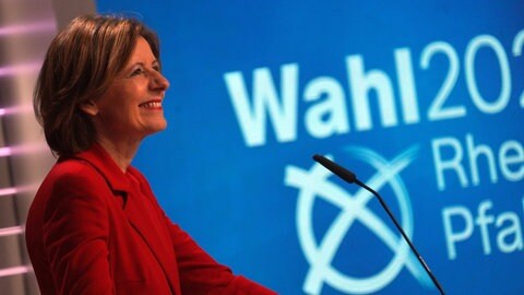 Malu Dreyer, die Siegerin der Landtagswahl 2021