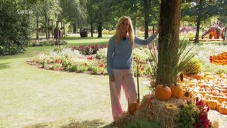 Wetter-Reporterin Kathrin Illig in Kaiserslautern