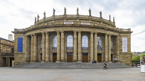 Opernhaus Stuttgart, historischer Littmann-Bau.