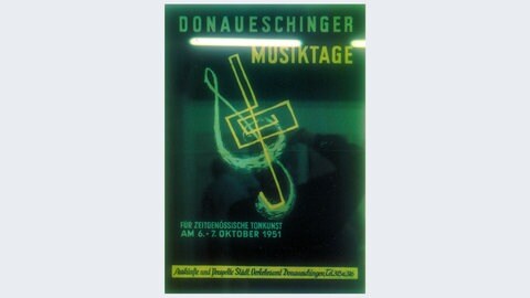 Plakatmotiv von 1951 von Hubertus Mall