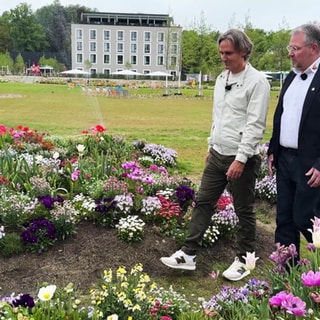 Ausflugsreporter Marius Zimmermann ist auf der Landesgartenschau in Ellwangen unterwegs
