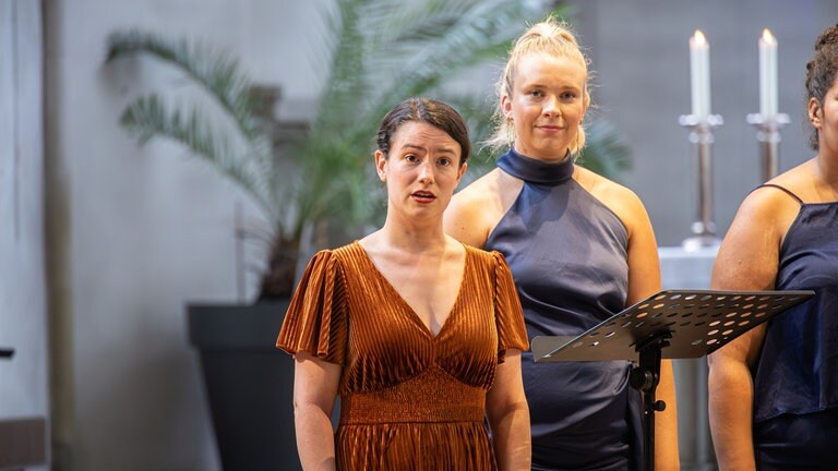 Das Vokalensemble Lyyra bei RheinVokal 2025 in der Christuskirche, Andernach am 19.07.2025