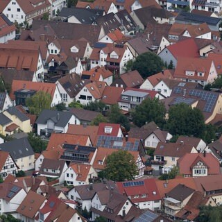 Häuser in einer Stadt. (Symbolbild)