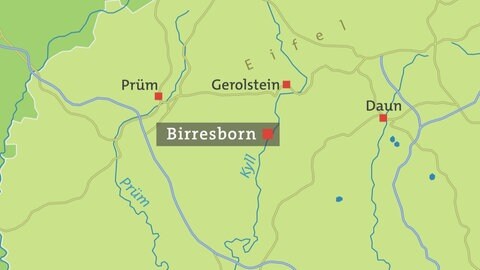 Karte Birresborn