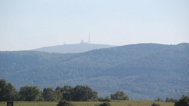 Blick zum Brocken