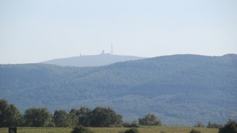 Blick zum Brocken