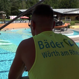 Security im Badepark Wörth