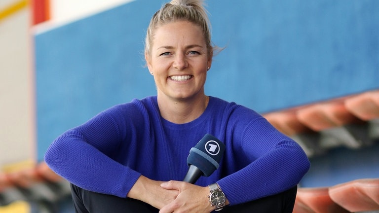 SWR Sport-Moderatorin Christina Graf