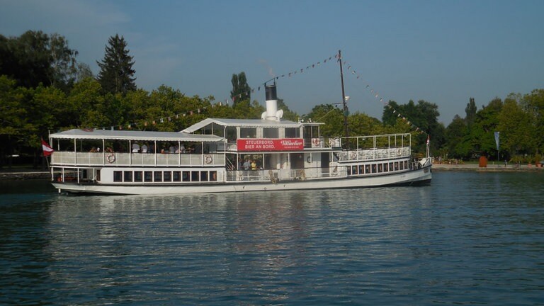 Die „Thalia“, das einzige Dampfschraubenschiff Kärntens, wurde 1909 auf dem Wörthersee in Dienst gestellt. Sie stammt von der Öbigau Werft in Dresden.
