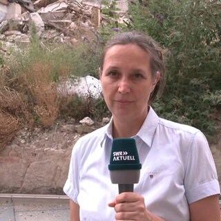 SWR-Reporterin Dunja von Morzé