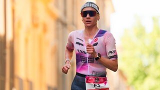 Triathletin Laura Philipp beim Ironman in Aix-en-Provence