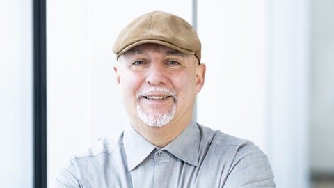 Der langjährige technische Leiter der Friedrich-Ebert-Halle in Ludwigshafen, Helmut Weilacher.