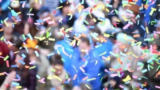 Viel Konfetti wirds auch 2026 regnen
