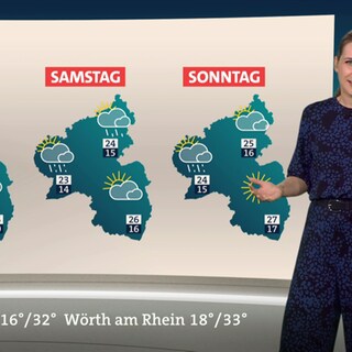Wettersprecherin Pila Bossmann
