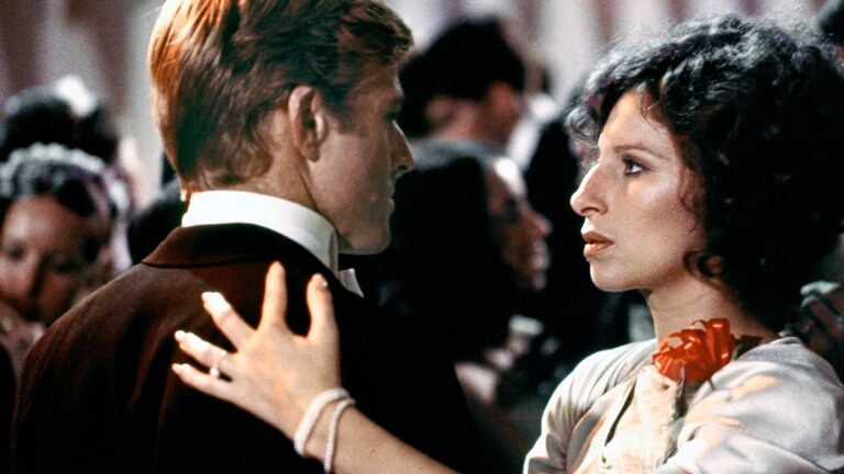 Robert Redford ader Seite von Barbra Streisand  im Liebesfilm-Klassiker  „So wie wir waren“ (1973)
