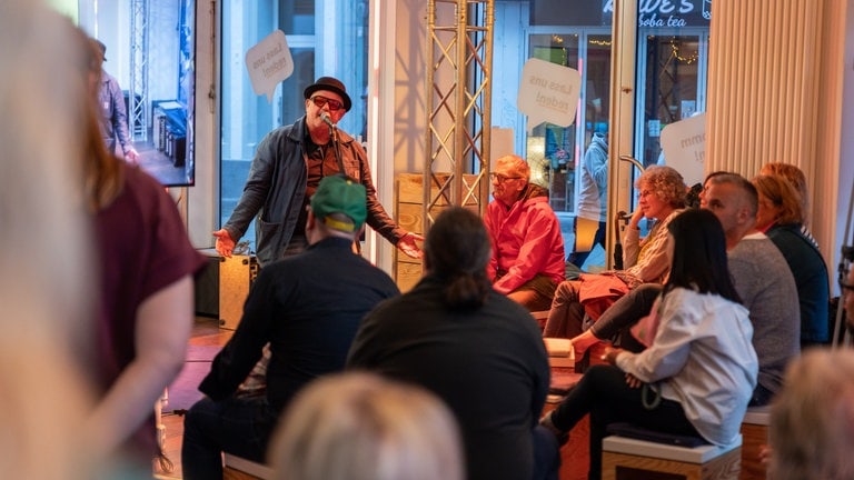 Live Konzert mit Rolf Stahlhofen.