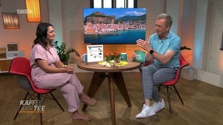 Gespräch im Studio über Sizilien