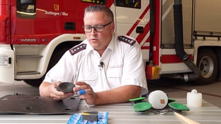 Feuerwehrmann Leo Steinhauser aus Dettingen an der Iller 
