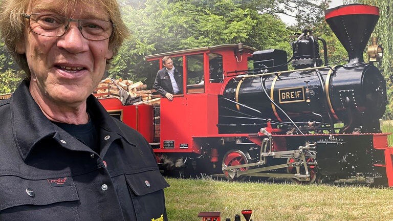 Firma Minitrains: Andreas Schönfeld, Inhaber der Firma Minitrains. 