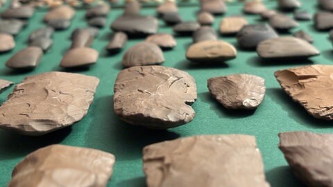 Hunderte Artefakte aus der afrikanischen Steinzeit: Ihre Zukunft bleibt offen.