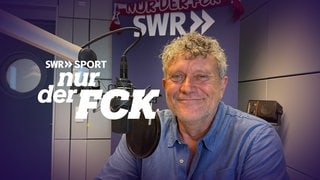 Olaf Marschall bei seinem Besuch im Podcaststudio von "Nur der FCK"