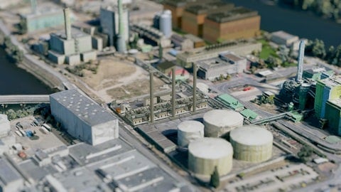 So soll das Gaskraftwerk, das die Kraftwerke Mainz-Wiesbaden bauen wollen, mal aussehen.