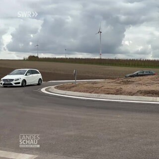 Verkehrskreisel in Wörrstadt